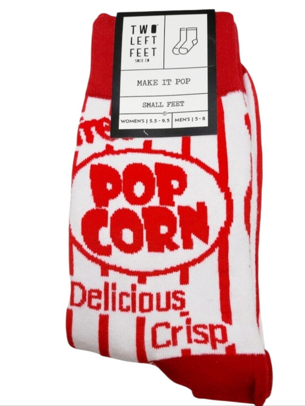 These Two Left Feet "Make It Pop" Crew Socks